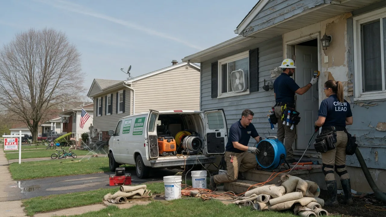 Flood Cleanup in Mineral Wells, TX near me
