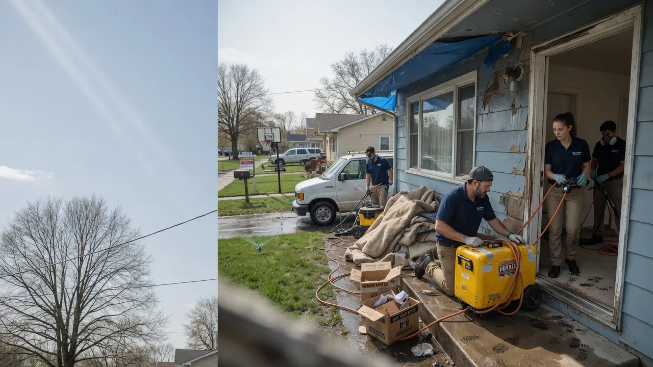 Basement Flood Cleanup in Mineral Wells, TX near me